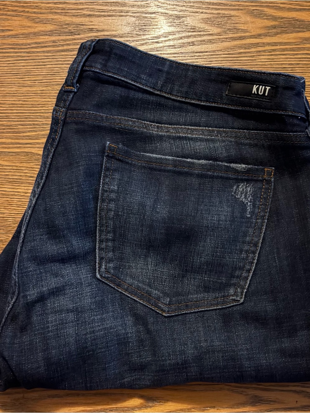 Kut from the Kloth- Katherine Ankle Straight Leg Jeans